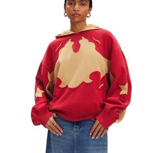 BDG | Glenn Western Oversized Hoodie Sweatshirt Size Medium NWT